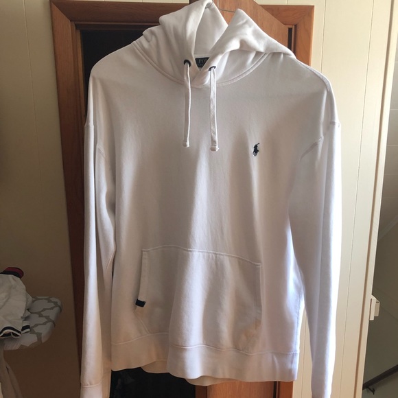 Polo by Ralph Lauren Other Mens White Polo Hoodie Poshmark